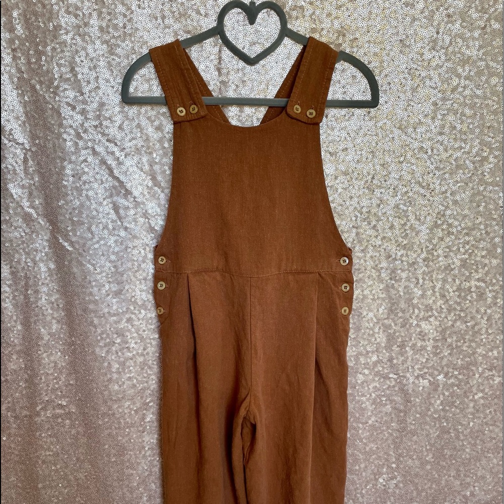 Zara girls overalls sz 6